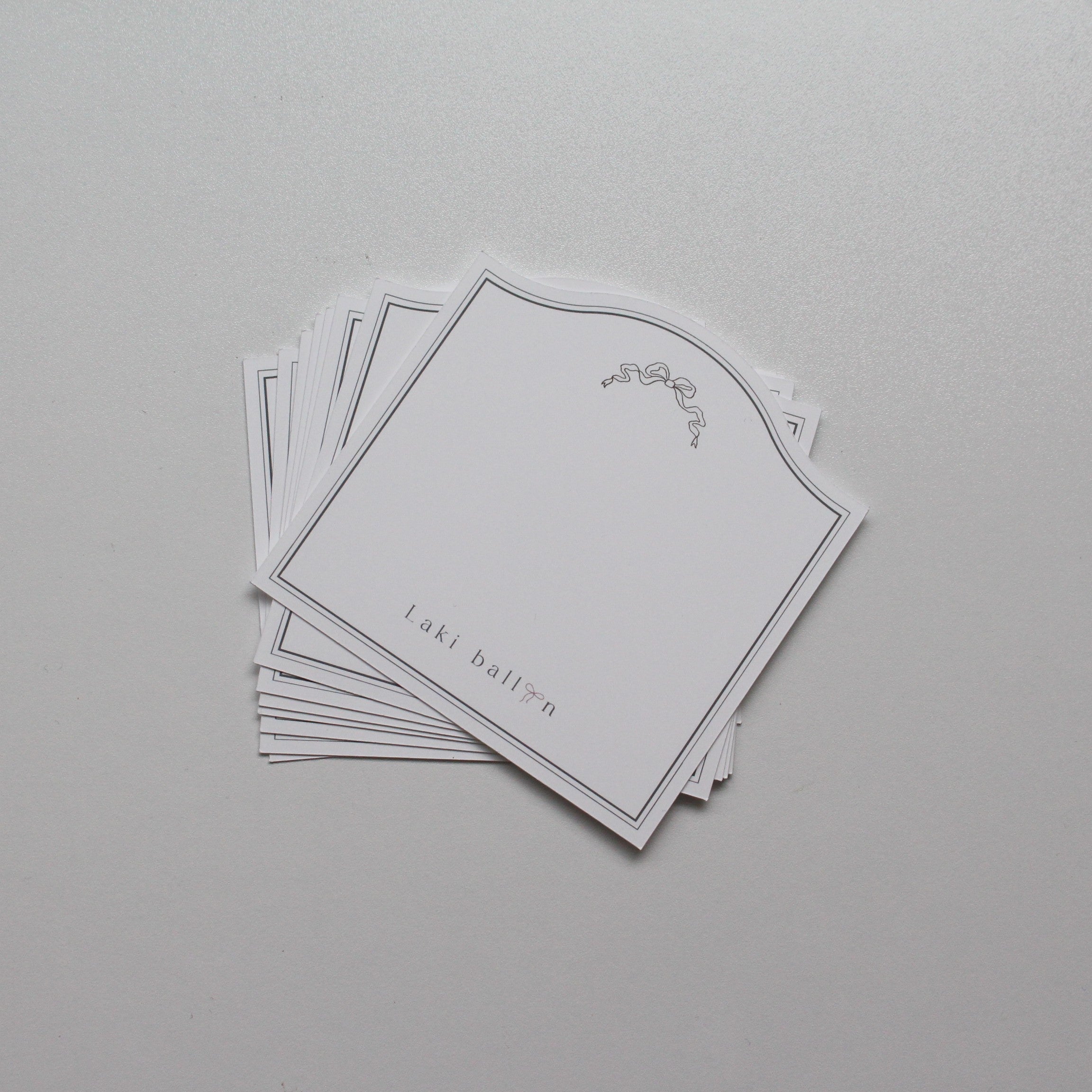 message card – Laki Balloon