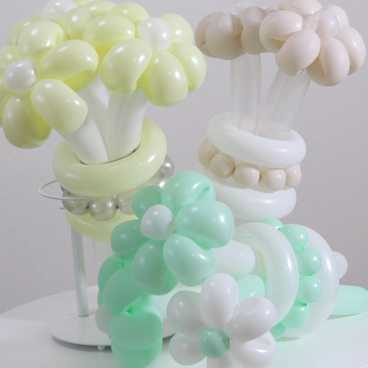 3 flowers bouquet balloon