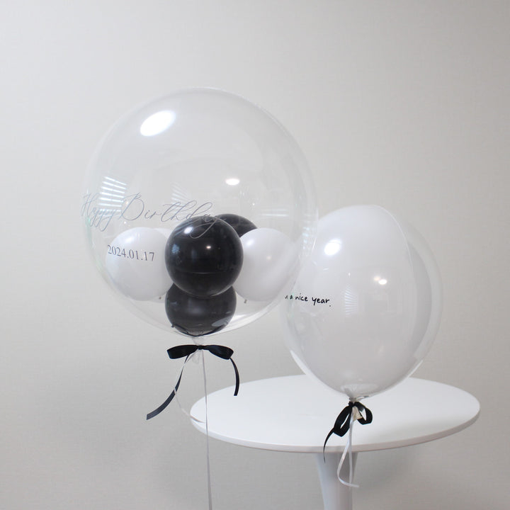 2set monotone float balloon