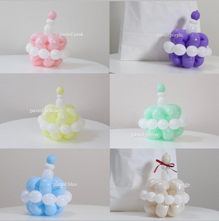 Mini balloon cake