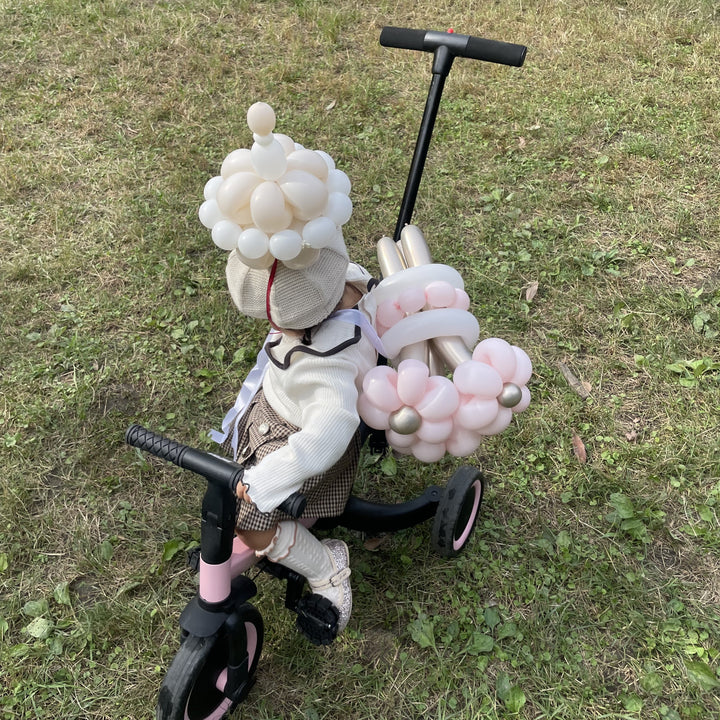 3 flowers bouquet balloon