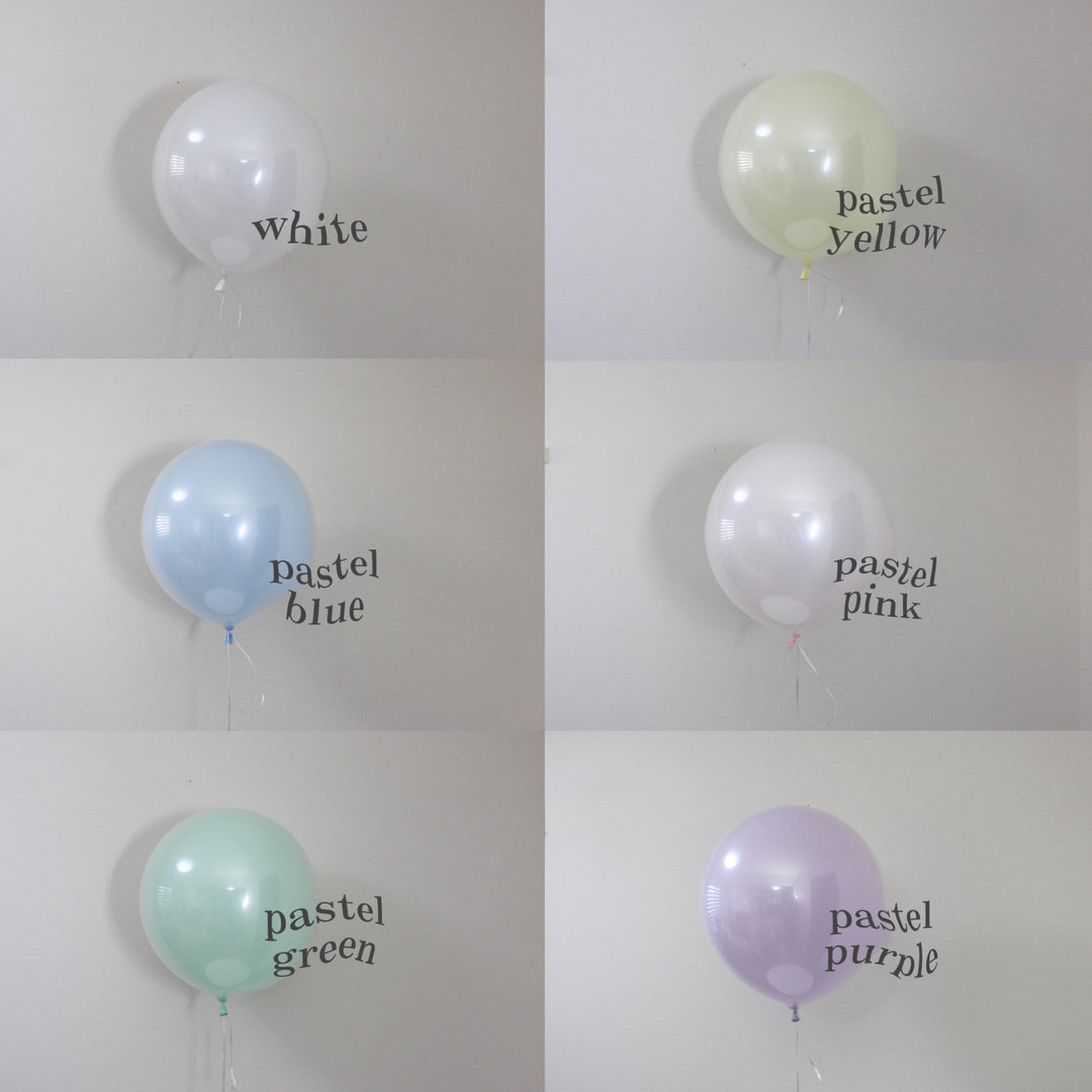 pastel float balloon