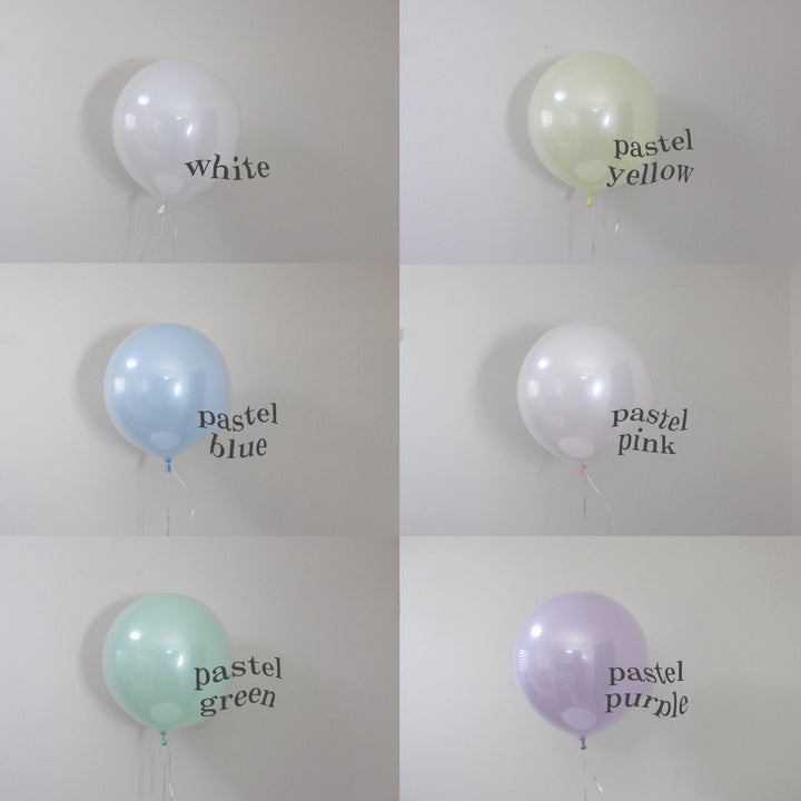 pastel float balloon