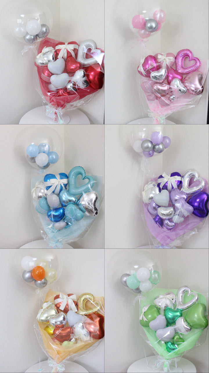 chain of lovely heart bouquet