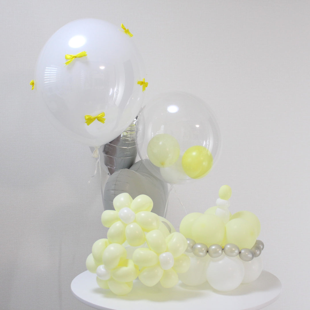 yellow ribbon float balloon