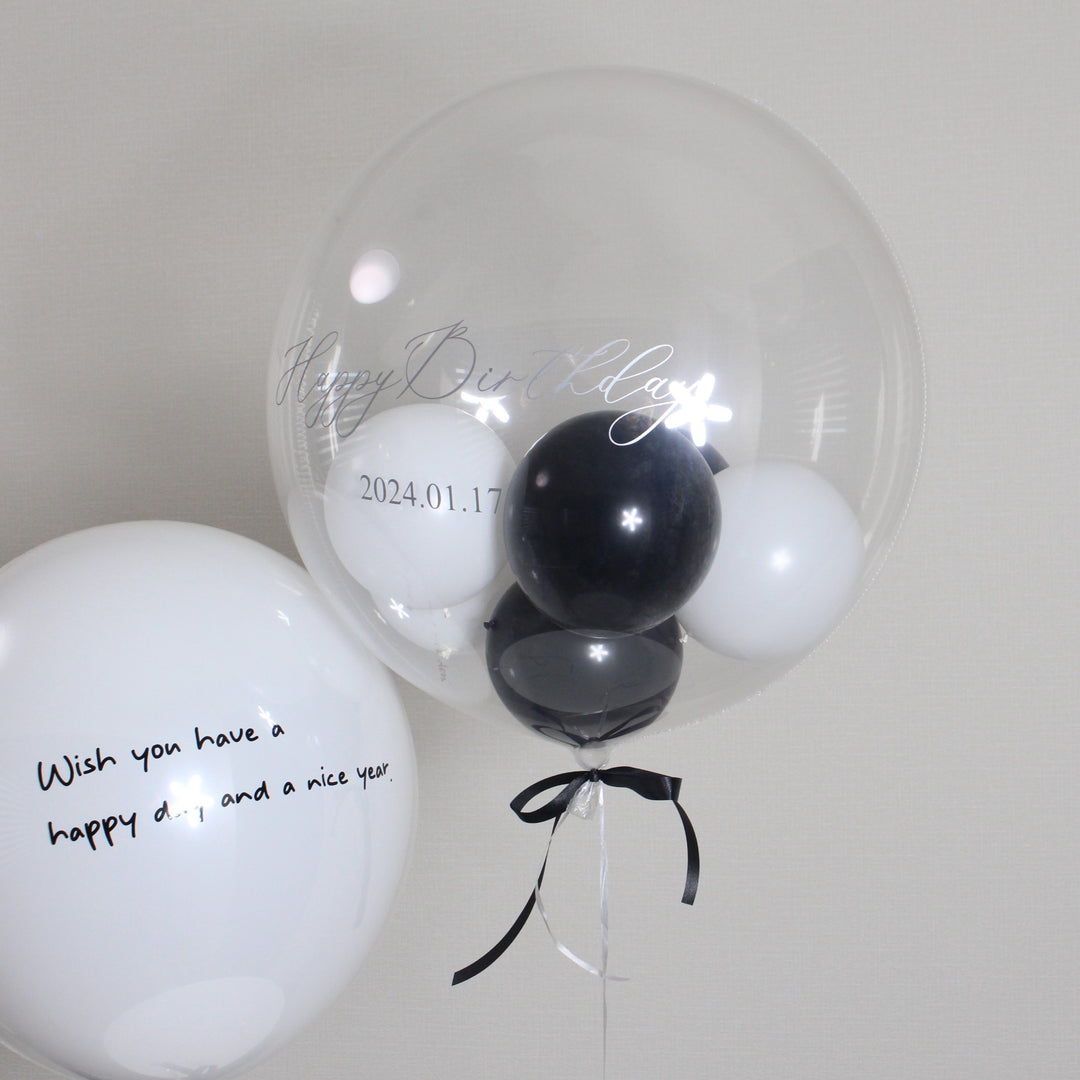 2set monotone float balloon