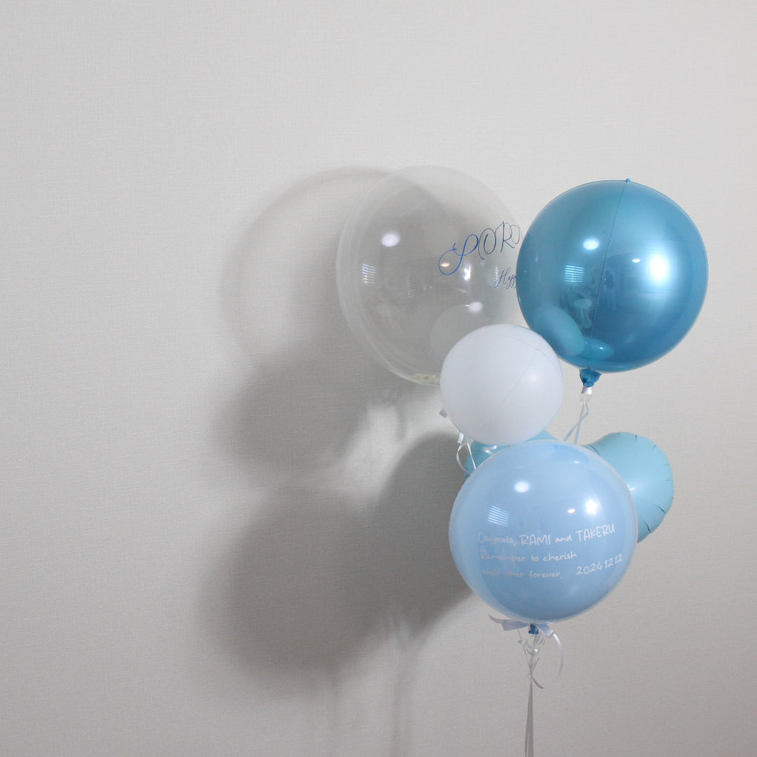 skyblue float balloon