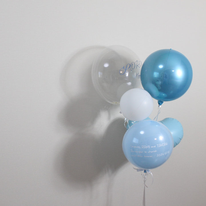 skyblue float balloon
