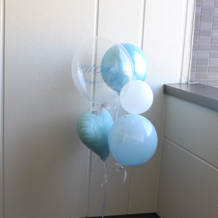skyblue float balloon