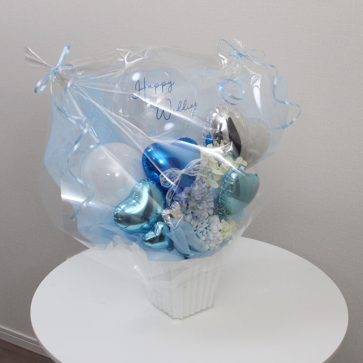 eleste blue gorgeous arrangement