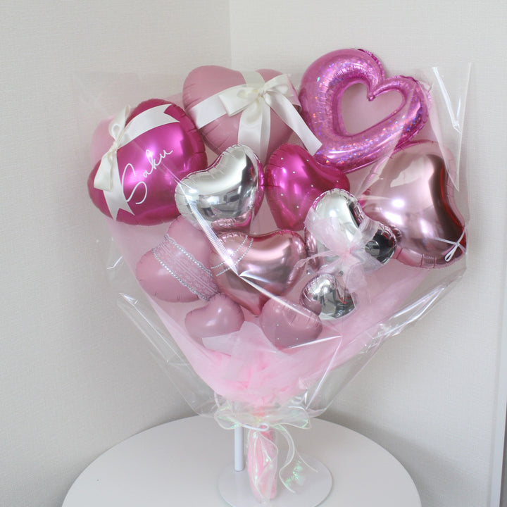 chain of lovely heart bouquet