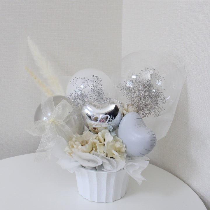 Baby’s breath arrangement